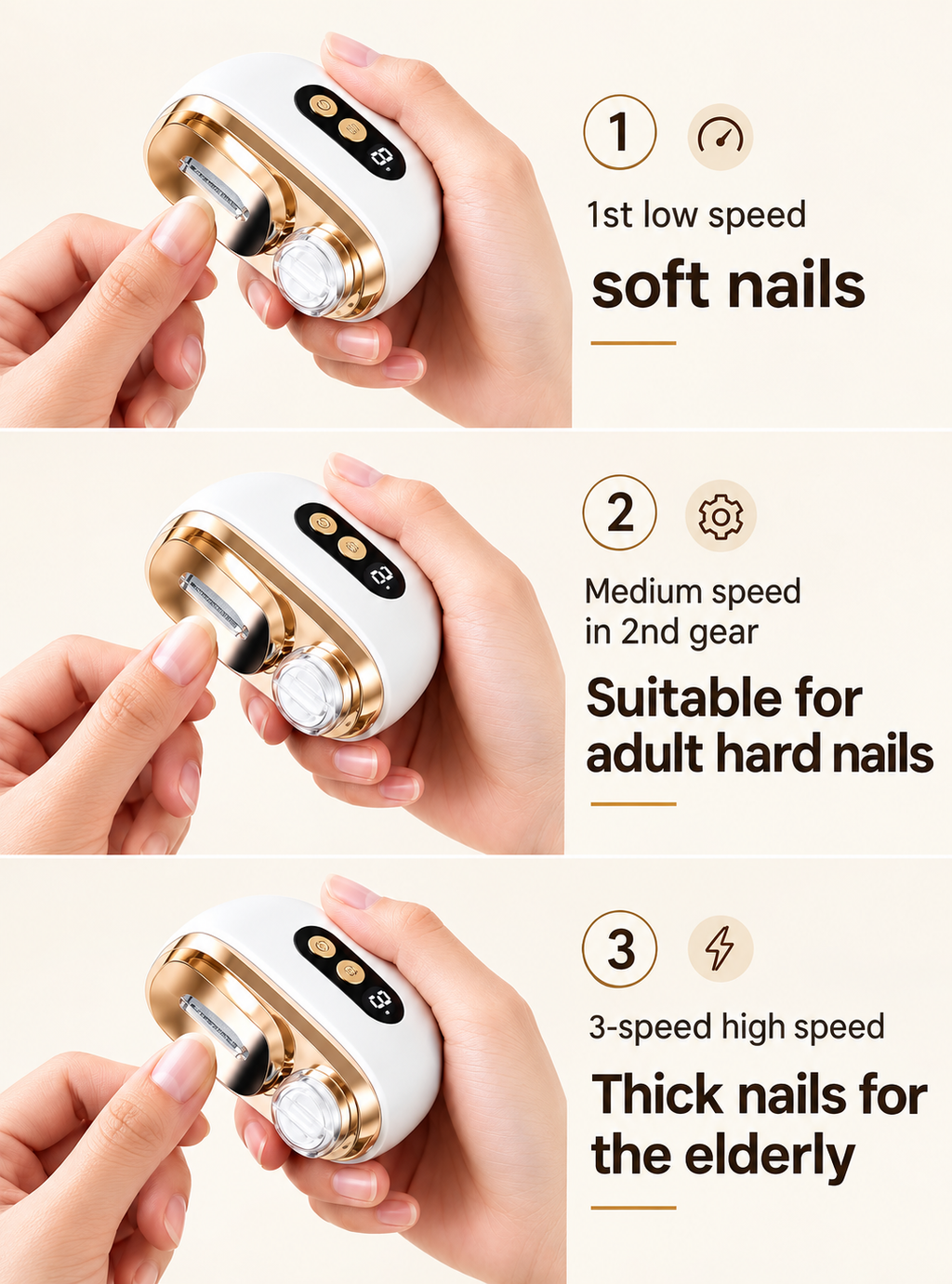 4-in-1 Electric Nail Clipper