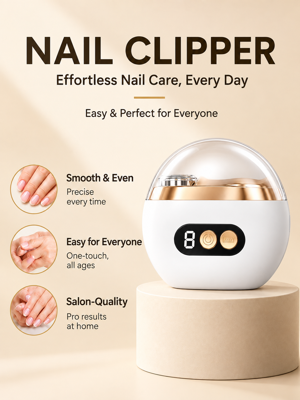 4-in-1 Electric Nail Clipper